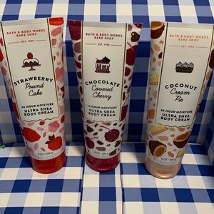 Pack of 3 bake shop scents lotion